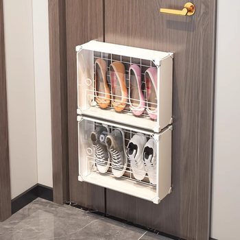 Delivery on the same day! shoe racks behind the doors and shoe cabinets for home doors