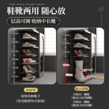 Шкаф для обуви без установки, новинка 2025 года, популярная домашняя дверь, внутренняя многоэтажная дверь для хранения, большая полка для обуви