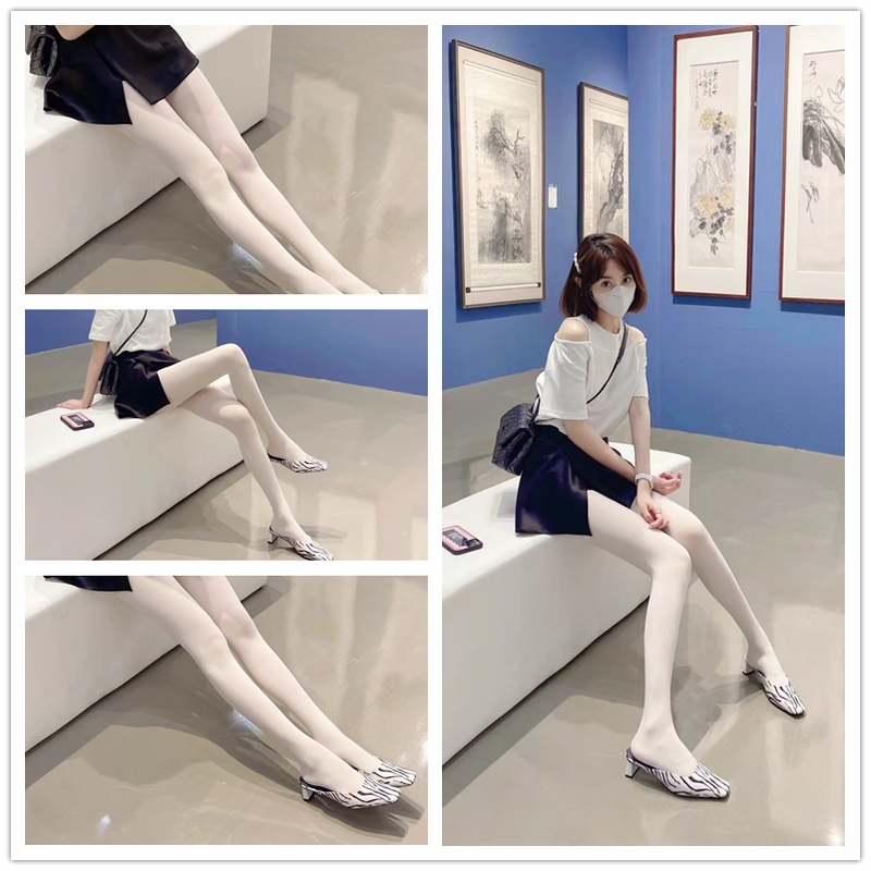 [Ultra-White Spa-Grade Hydrophobic Silk Mask Stockings] Thin Natural Silk, Easy to Cut, Anti-Snagging, Shaping Satin Finish