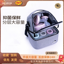 German imported milk bag breast milk storage ice bag blue ice insulation portable work milk carrying equipment refrigerated bag