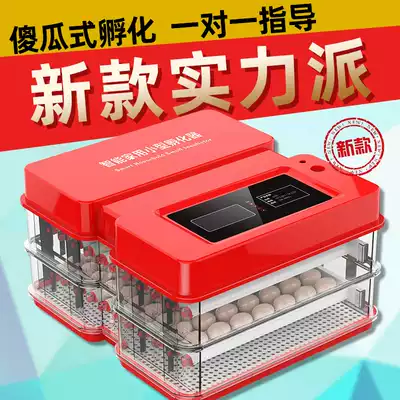 Little chicken duck goose water bed incubator incubator incubator incubator chicken small household automatic intelligent large