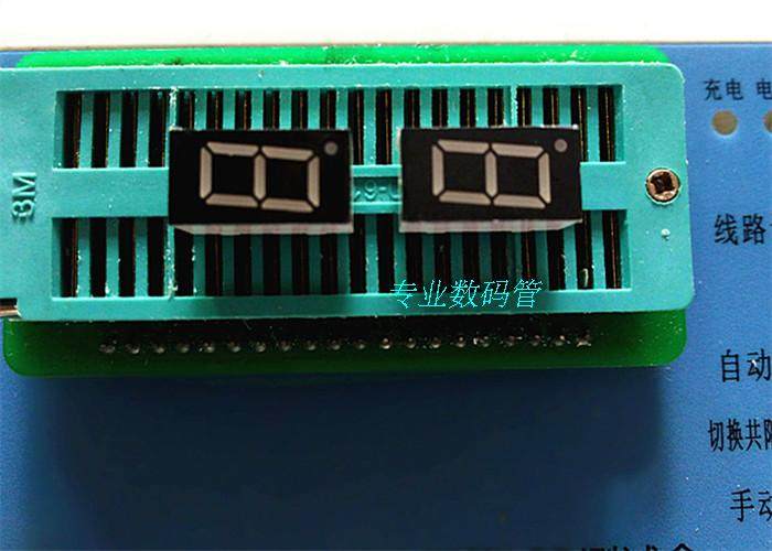 Glow tube 0 36 inches 1 bit 3161AG common cathode 3161BG common anode highlight green 1 6-pin lead