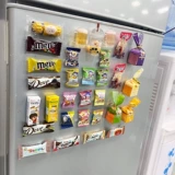 Милый акриловый компактный магнитный магнит на холодильник, с медвежатами