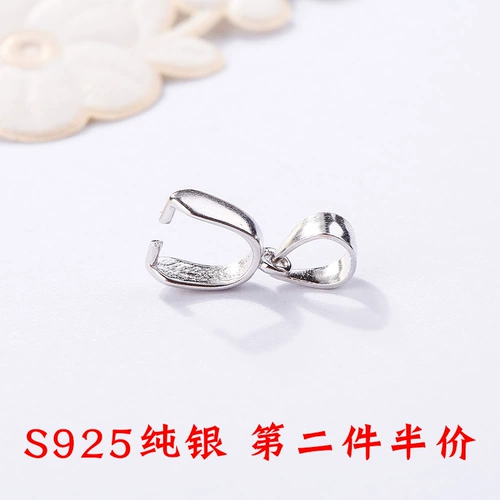 Ожерелье, застежка, аксессуар, подвеска, серебро 925 пробы