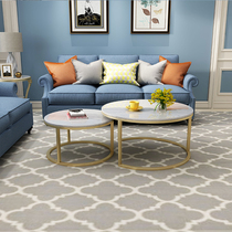 Light Lavish Rockboard Tea Table Nordic Minimalist Province Space Creative Living Room Small Family Shake Soundnet Black Tea a few combinations