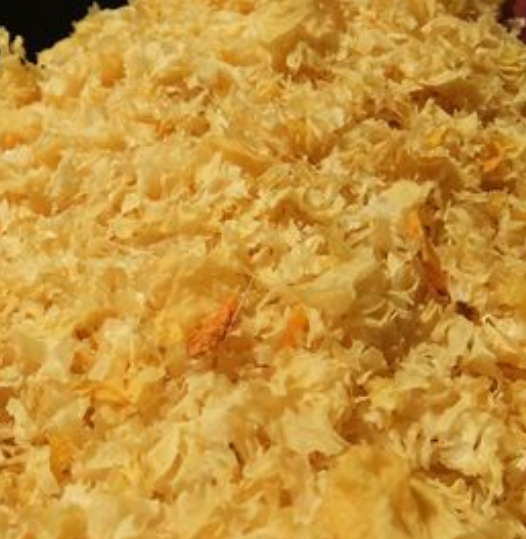 Silver ear crummy block 500 gr New goods farmhouse Terrafic ear white fungus silver ear block