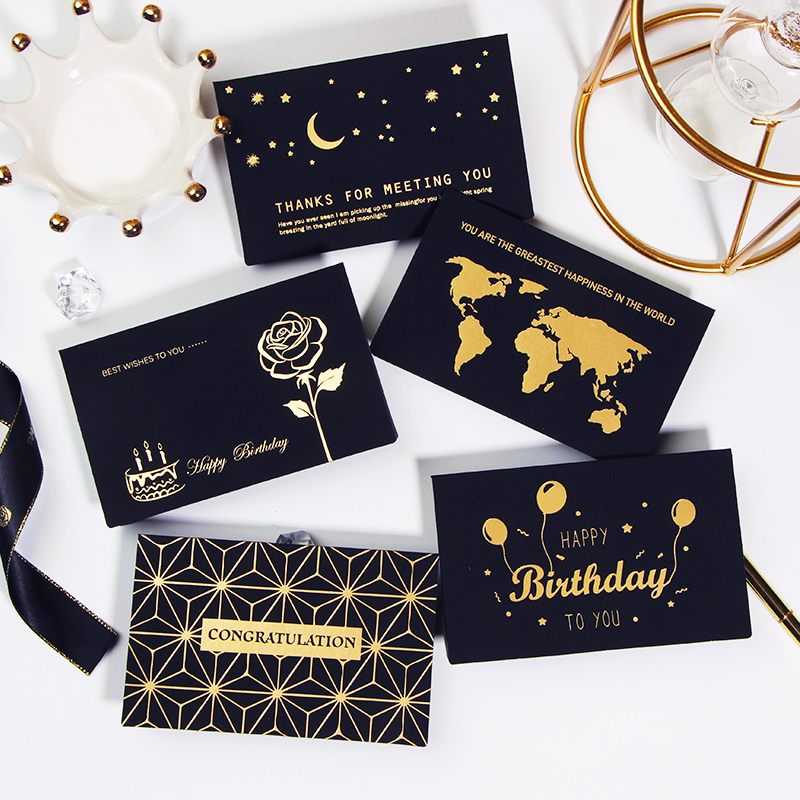 Creative high-grade birthday card Thanksgiving blessing small card Thank you card custom March 8 Goddess Day card