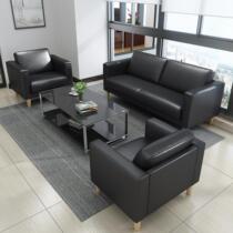 Nordic Office Fabric Sofa Tea Table Composition Manager Room Guest Reception Office Leisure Sofa Modern Brief