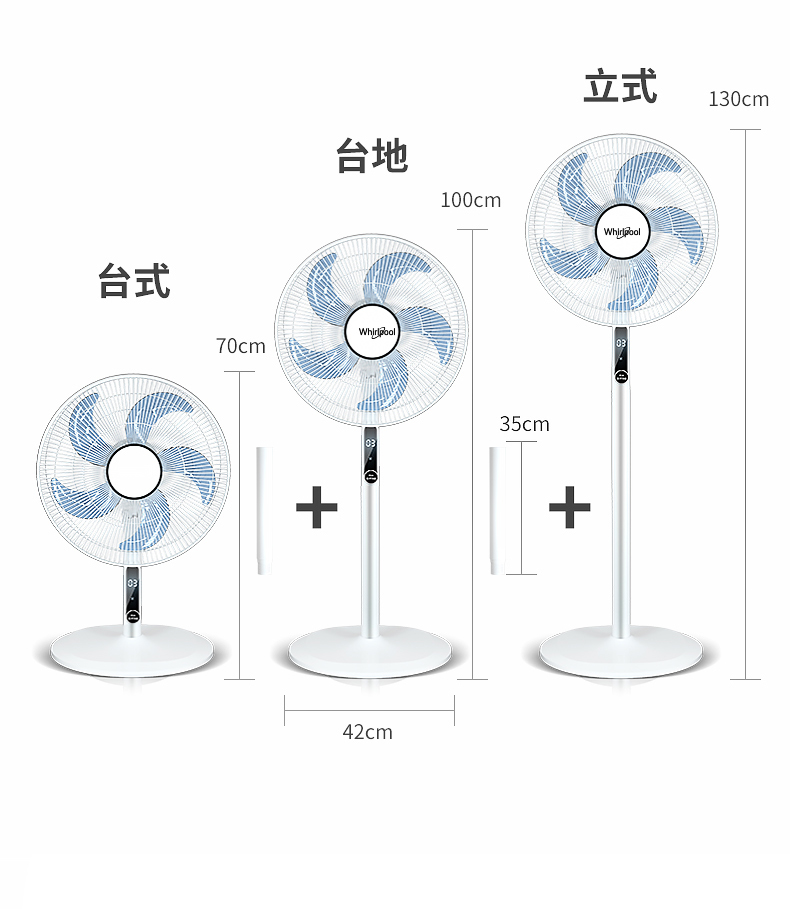 Quạt xoáy điện tầng quạt sàn điều khiển từ xa hộ gia đình quạt sàn dọc câm điện công nghiệp - Quạt điện quạt trần vinawind 3 cánh
