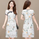 Ципао, платье для матери, подходит для подростков, яркий броский стиль, коллекция 2021