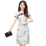 Ципао, платье для матери, подходит для подростков, яркий броский стиль, коллекция 2021