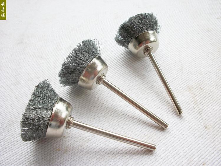 Small steel brush small copper brush bowl brush brush brush brush running line copper brush