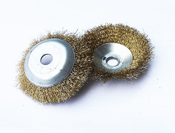 Disc-type bowl-shaped steel wire wheel steel wire brush rust removal brush disc wheel dished steel wire brush polished shipbuilding 125 * 16