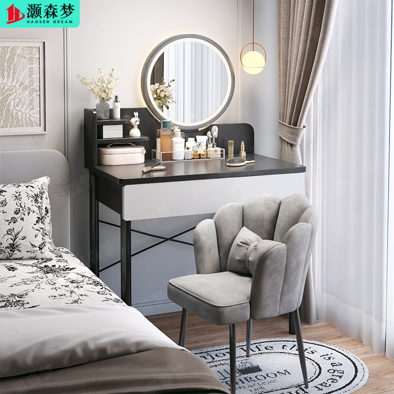 狭いアパートに最適な、シンプルでモダンなドレッシングテーブル。2023年最新スタイル。
