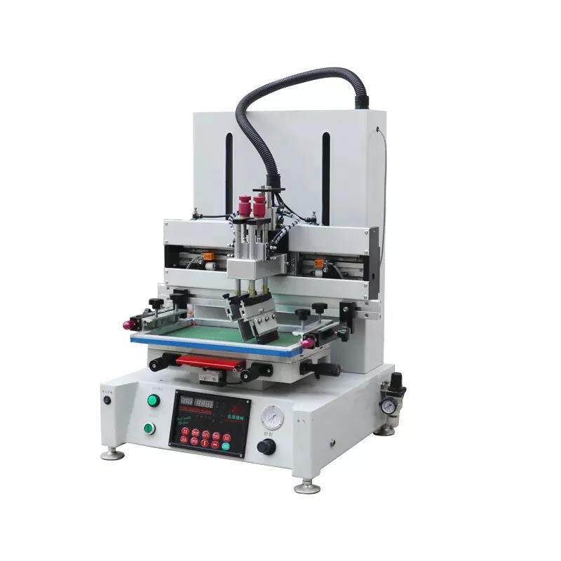 Baolong flat screen printing machine curved screen printing machine 3050 precision screen printing machine with inhalation printing PVC switching film PET