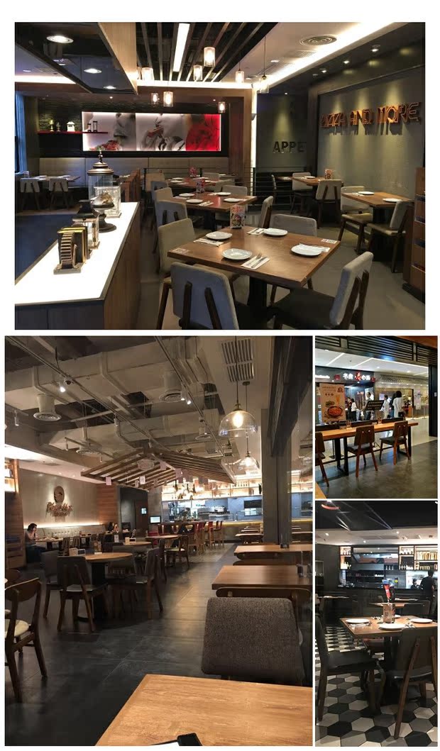 MMD Pizza Hut ghế ăn Mu Mande gỗ rắn đơn giản trở lại tro gỗ đồ nội thất PU mềm túi ghế giải trí ghế - FnB Furniture bàn tiếp khách văn phòng nhỏ
