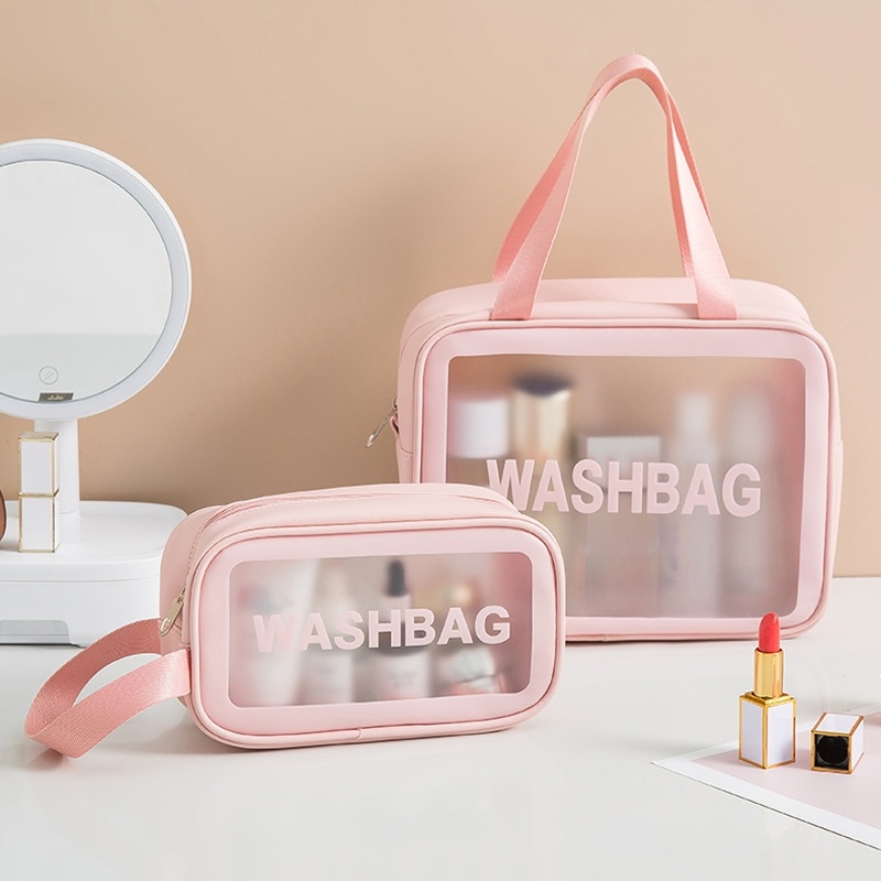 Makeup Bag Portable Travel Waterproof Large Capacity Women Wash Bag Cashier Bag Box Daily Necessities Aviation Cosmetics Trial Bag