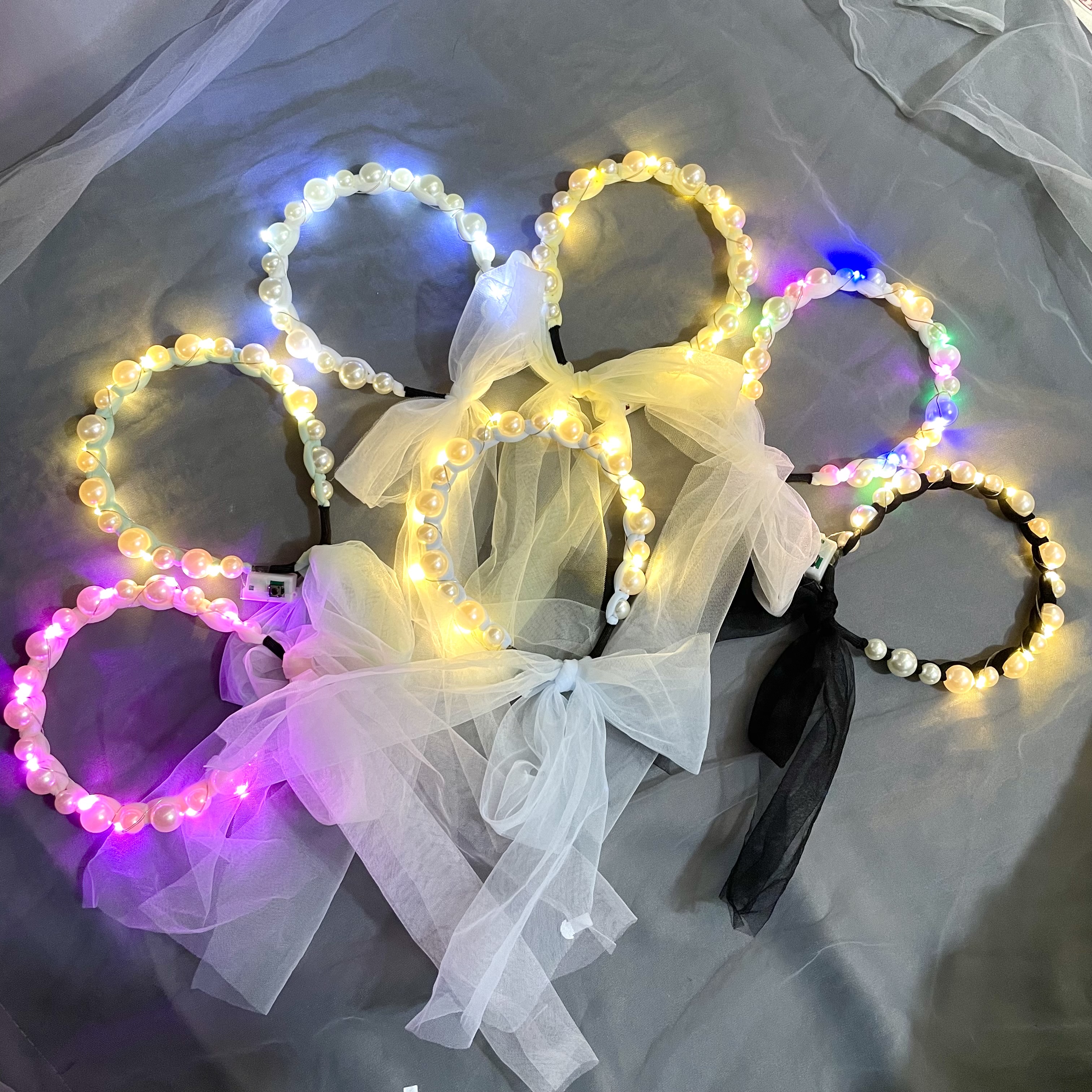 New Pearl Hair with Luminescent Pearl Fairy Hair Hair Fairy Hair Market Night Market