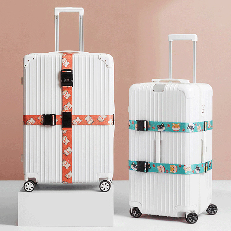 Suitcase Strap Entrusted With Reinforcement With Travel Password Pull-Lever Case Explosion-Proof Cross-Pack With Travel Tours Travel
