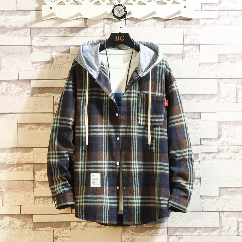 Бренд демисезонная рубашка, худи, oversized