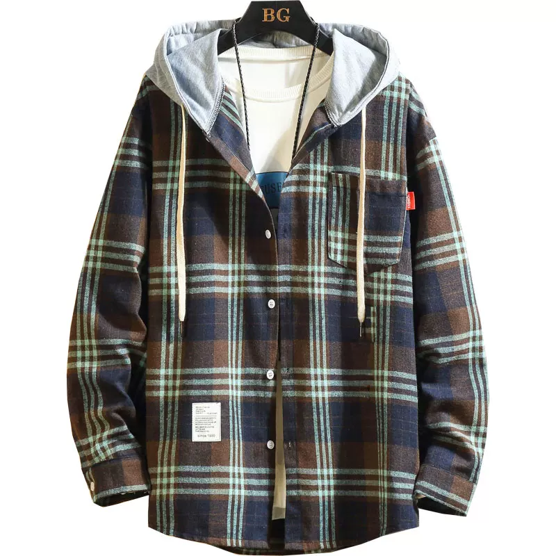 Бренд демисезонная рубашка, худи, oversized