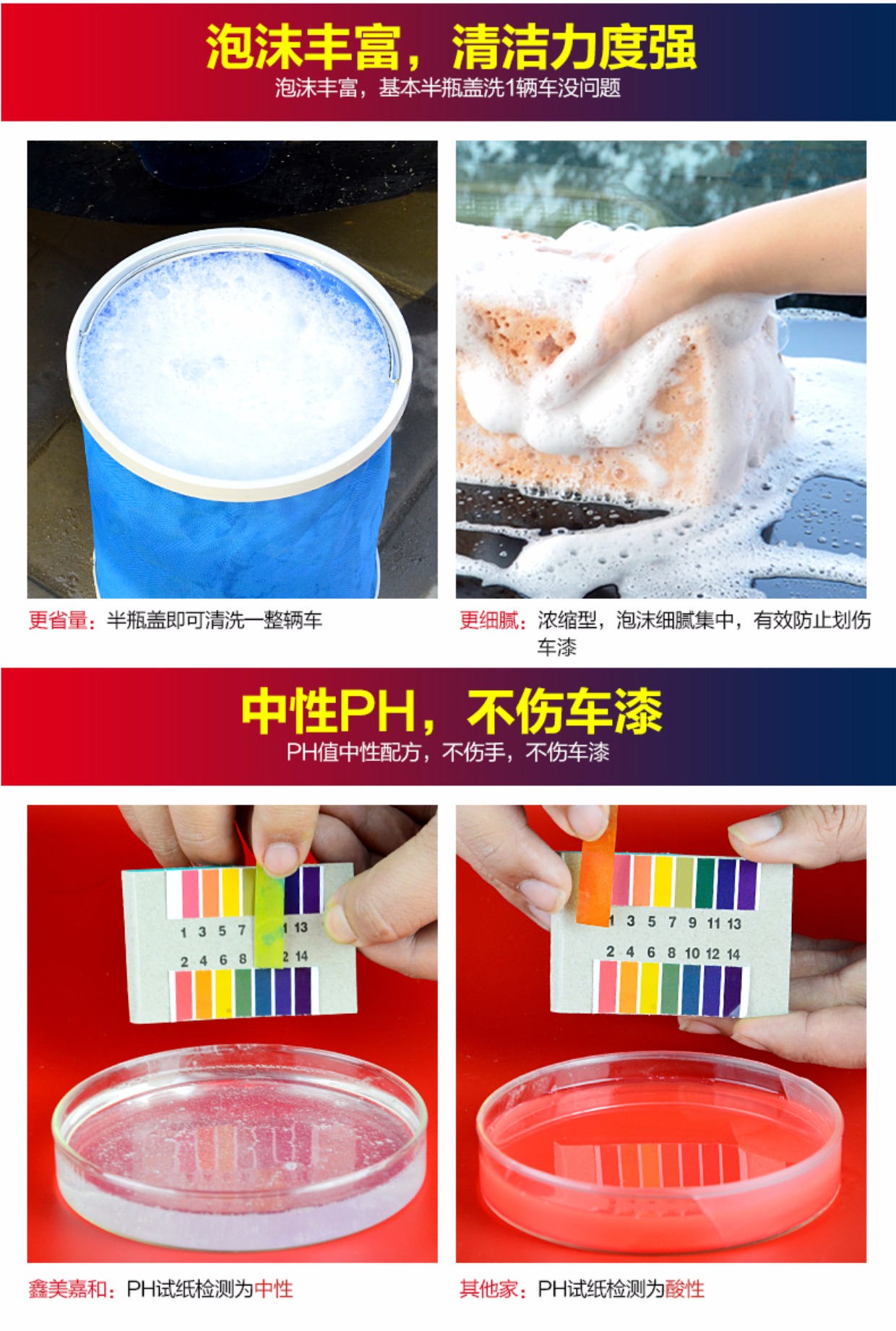 Tạo túi tập trung thùng xe cao bọt xe rửa chất lỏng bột không dấu vết pha lê kính đặc biệt làm sạch đại lý cung cấp ô tô - Sản phẩm làm sạch xe cọ vệ sinh ô tô