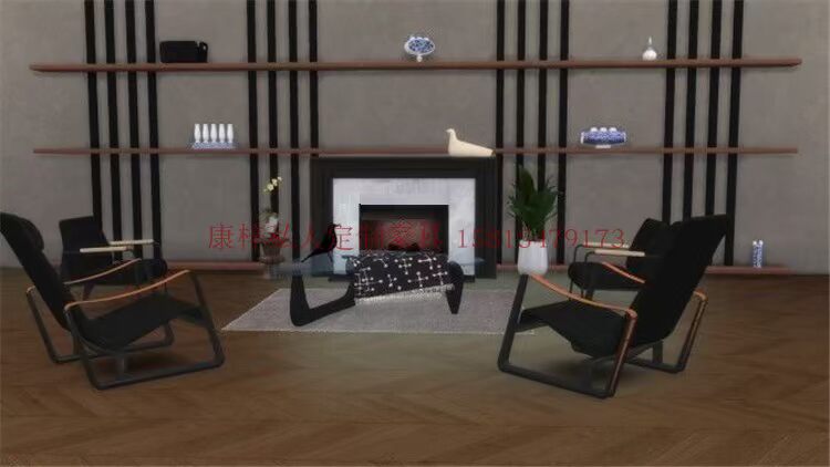 Nội thất Khang Hy Bắc Âu đơn giản hiện đại đơn sofa ghế giải trí ghế phòng ngủ phòng khách ban công da nghệ thuật trở lại - Nội thất văn phòng ghế văn phòng cao cấp