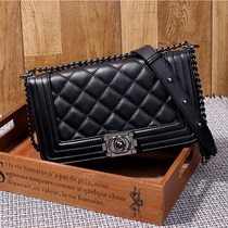 Shoulder Bag womens small bag 2021 New Tide summer niche texture womens bag small fragrant wind shoulder diamond grid chain bag