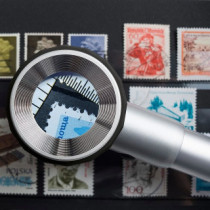 Linde Germany - 10x spoon-type metal luxury magnifying glass