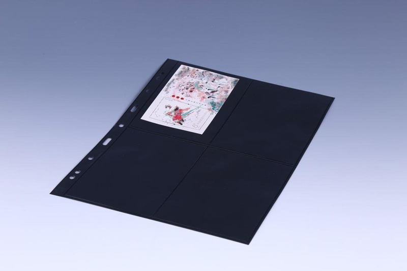 Germany lighthouse -V loose-leaf black bottom double face 4 panes magnetic card loose-leaf V002ST stamp collection of the collection of the mailbook inserts