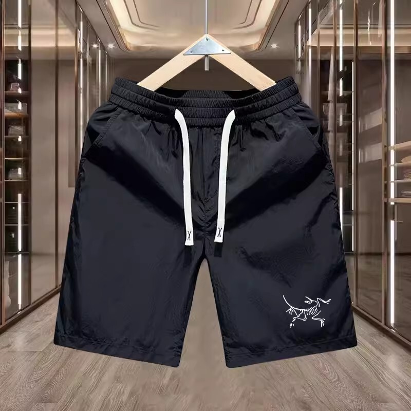 Hong Kong Trendy Brand New Men's Shorts Slim Fit Casual Summer Men's Five-Point Shorts American Style Mid-Length Shorts Couple Beach Shorts