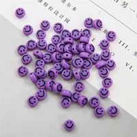 Фиолетовое и черное смайливое лицо около 100 штук/сумка