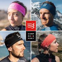 Compressport 2024 hommes et femmes en plein air course fitness marathon sports bandeau anti-transpirant à séchage rapide