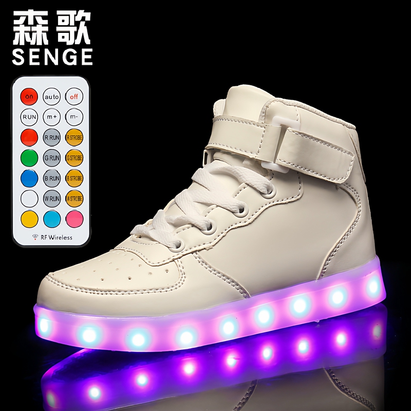 Spring and Autumn Colorful Light-Up Shoes, Rechargeable Ghost Step Dance Shoes, Men's Shoes, 2026 New Sports White Women's Shoes, Luminous Shoes, Glow-In-The-Dark Spring and Autumn Colorful Light-Up Shoes, Rechargeable Ghost Step Dance Shoes, Men's Shoes, 2026 New Sports White Women's Shoes, Luminous Shoes, Glow-In-The-Dark
