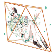 Split up original dark wind figures Imprisonment For the Empty Scalding Gold Special Oil and Paper Handmade Adhesive Tape Diy Decorative Stickers