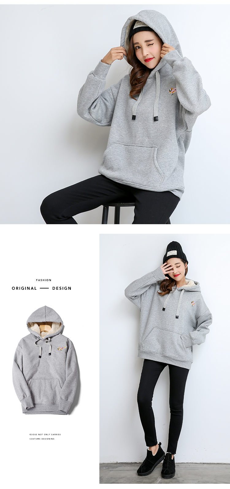 Sweatshirt femme - Ref 3216561 Image 40