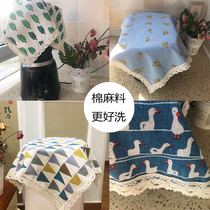 Rice cooker cover cloth dust cover towel cover cloth Tea cupboard Kitchen storage box cover cloth Pot broken wall machine cover towel