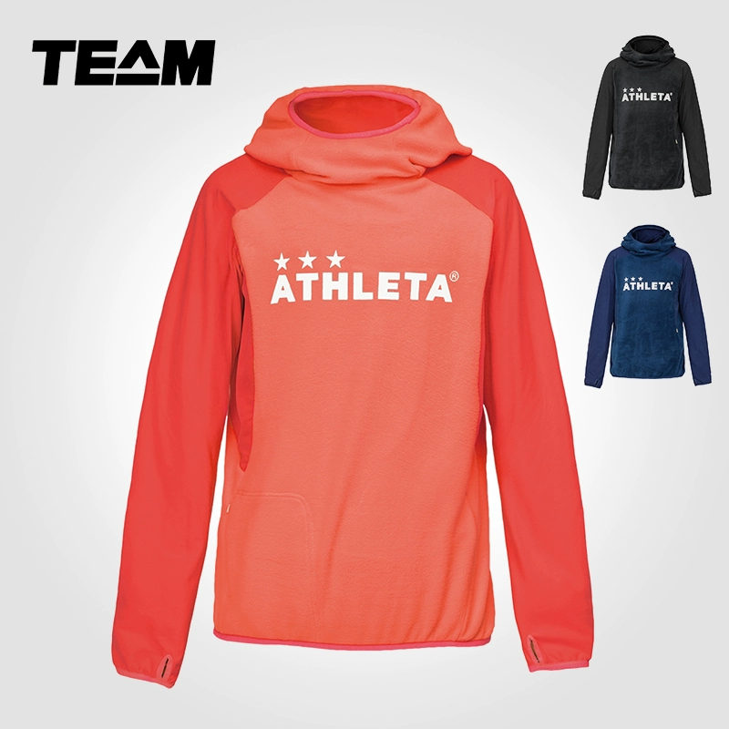 Áo len cao cổ nam ATHLETA Áo trùm đầu nhung ấm áp hàng đầu Áo len phù hợp 02302 - Thể thao lông cừu / jumper