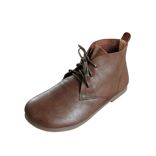 Martens, кожаные туфли, короткие сапоги, воловья кожа, из натуральной кожи, мягкая подошва