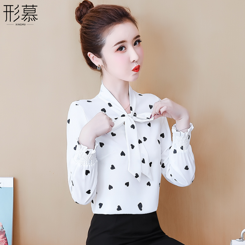 Spring Autumn Clothing Spring Style Snowspun Shirt Women's Dress 2022 New Fashion Foreign Pie Long Sleeve Blouse Temperament Lady Shirt