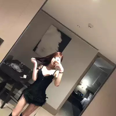 Bundy thin hairy edge lace corset Electric festival music festival edm cat girl maid suit Bundy suit