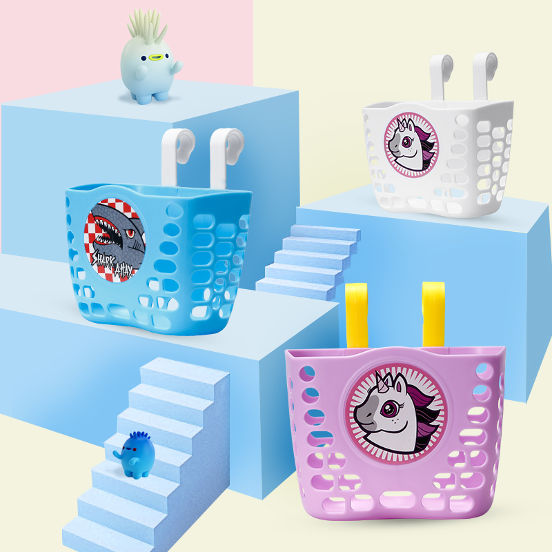 Baby children Self-cycling basket Pedalling Tricycle Kids Scooter front hanging basket box Lou Basket Universal