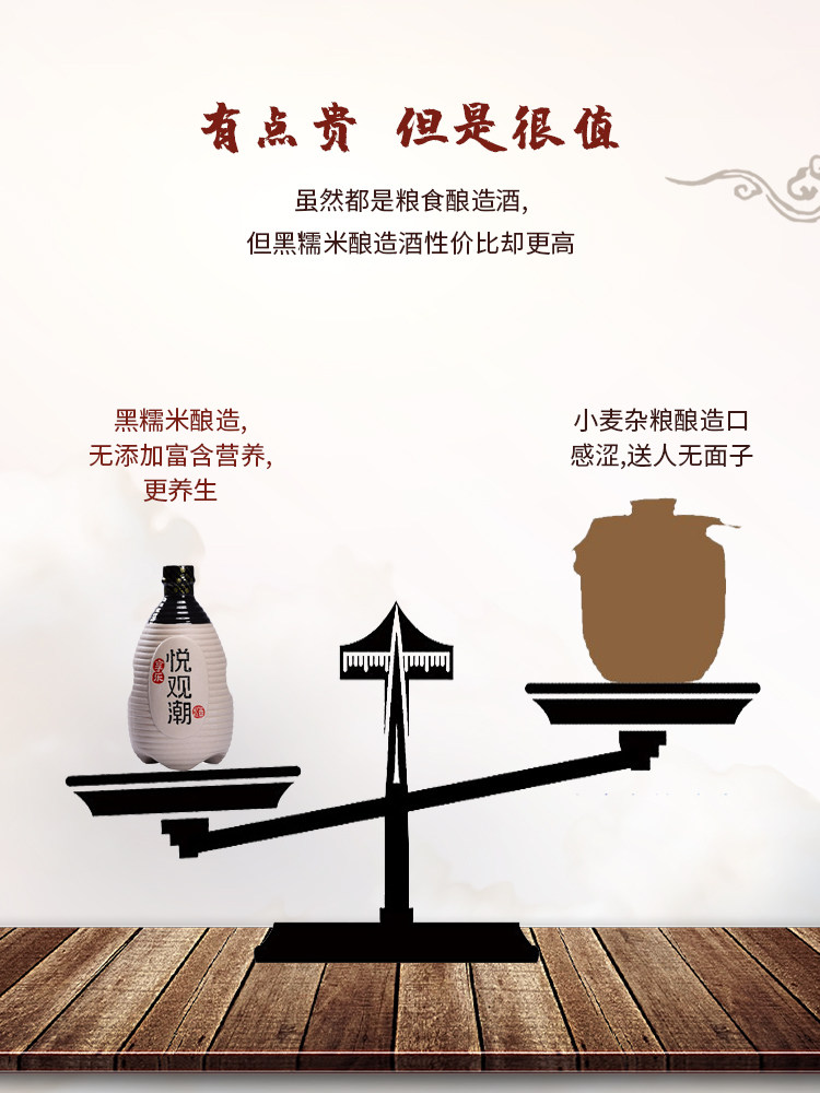 安享好物 安享C级黄酒-悦观潮品悦黄酒 国标 