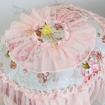 Rice cooker cover cloth dustproof cover towel rice cooker curtain cover towel household hanging curtain kitchen background cover cloth dustproof multi-purpose towel