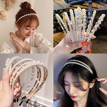 White French style pearl hair stirrup with female tie-hair integrated lace fairy Mori ensemble ultra fairy with woven hair ribbon