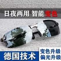 Special glasses for welding anti-glare welder glasses anti-blue light gas-cut glasses automatic color-changing mens polarized sunglasses