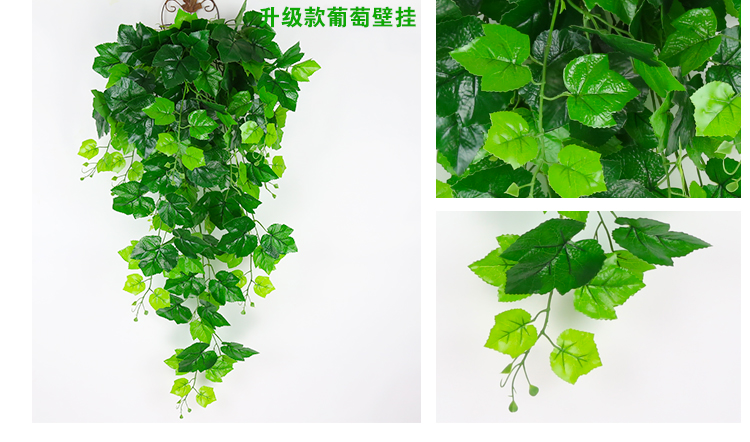 Tường sáng tạo treo hoa nhân tạo treo tường trang trí cây treo tường trang trí tường nền trong nhà hoa hồng giả cây xanh - Hoa nhân tạo / Cây / Trái cây lá cây giả