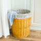 hộp đựng mỹ phẩm mini Giỏ giấy lưu trữ thùng rác gia đình giỏ văn phòng wicker gia đình thùng mây kết thúc phòng tắm dụng cụ lưu trữ thùng hộp đựng mỹ phẩm mini