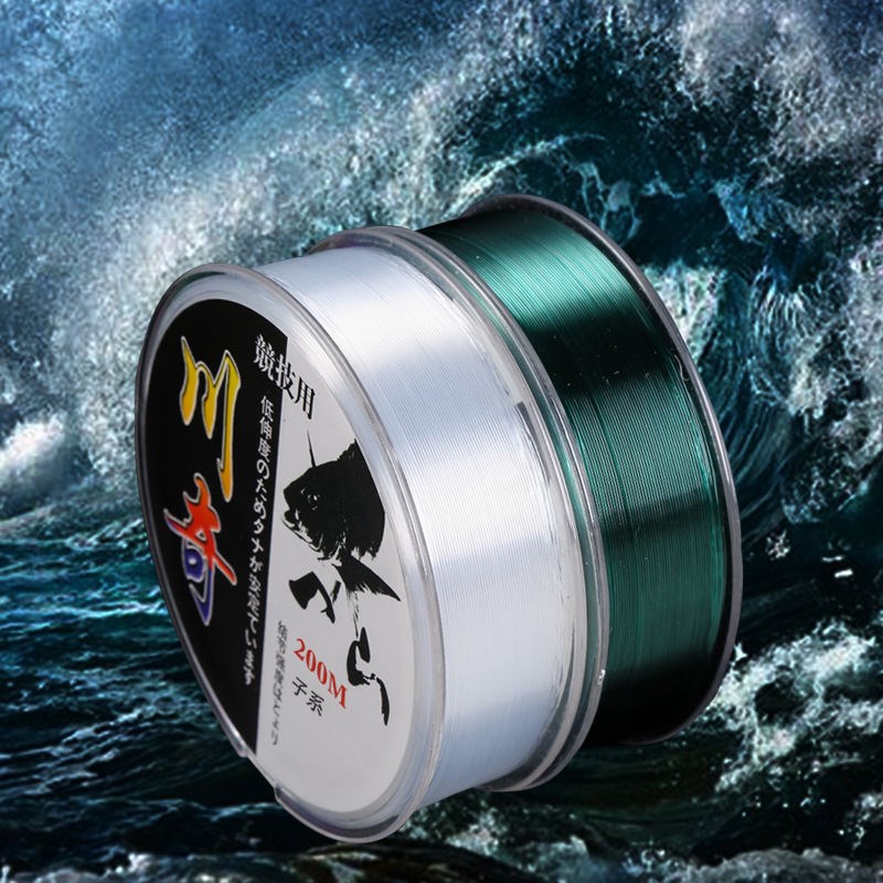 Imported 200 rice fishing line Main Line sub line Taiwan fishing line road Asian fishing line nylon fishing line
