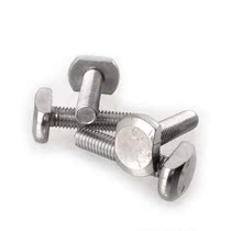 304 stainless steel T-shaped screw M6 slot with T-Bolt screw M6 * 16x20x25x30x35x40x45